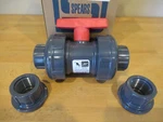 Spears 2329-010 True Union Ball Valve Socket/fipt 1" Pvc 235PSI. Fixed Price $49.00.