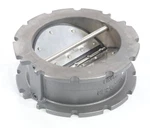 New 12.-EHW-CI-36-V-NS-125-FF Techno 12IN. Butterfly Check Valve. Fixed Price $2850.00.