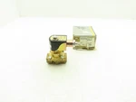 Parker 12F23C2148ACFTR05M Solenoid Valve 150PSI Oil/water/air 3/4" Npt Gold Ring. Fixed Price $249.99.