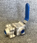 Svf-fci D66666TT 1/2" Stainless Steel 3-WAY Ball Valve Threaded New Other. Fixed Price $109.99.