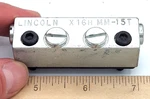 Lincoln MM-15T Valve Manifold X16HMM15T *ships Free*. Fixed Price $18.79.
