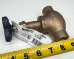 3/4" Nibco Bronze Integral Globe Valve NJ2K008 Solder Ends Class 125 200 Wog New. Fixed Price $85.40.
