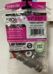 Proline 1/2 In. Pf X Stainless Steel Push-to-connect Ball Valve. Fixed Price $11.98.