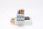 Smc 2X SY3120-5LZD-M5 And 1X SY3220-5LZD-M5 Solenoid Valve With Manifold. Fixed Price $19.49.