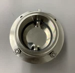 Alfa Laval Iso 101.6 316L Cp Stainless Steel Butterfly Valve Clamp End 4" (B105). Fixed Price $150.00.