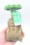 Jomar 103-307G 1-1/2" Lead-free Non-rising Gate Valve, Threaded, 200 Wog. Fixed Price $49.95.