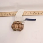 Nibco Full Port Ball Valve Bronze 1/2" Threaded T-595-Y-66. Fixed Price $85.48.