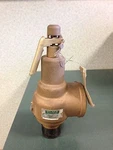 Kunkle Relief Valve #6283 HG01, 11/2"X21/2",SET15,CAP1069LBS/HR,BRASS. Fixed Price $89.00.