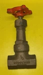 Stockham B-122 Gate Valve, 1/2" Threaded, Rising Stem. Fixed Price $24.99.