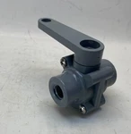 Smc Inline Pvc Ball Valve (1/4" X Fnpt) Lever Handle - Made Usa. Fixed Price $14.00.