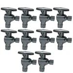10 Pack Xfitting 1/2" Pex 1/4" Od Compression Angle Valve, F1960 Expansion. Fixed Price $39.99.