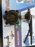 Nibco 1/2" Lug Style Butterfly Valve Manual Lever Ductile Iron 175 Psi. Fixed Price $120.00.