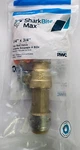 Sharkbite Max 3/4" Push-to-connect Brass Slip Ball Valve Model #24736LF. Fixed Price $32.99.