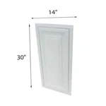 Viega Pureflow 50730 Access Panel Plastic 14" X 30" White Manabloc. Fixed Price $74.22.