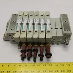 Numatics I62BB500M000061 6-STATION Solenoid Valve Manifold 24VDC 150 Psig. Fixed Price $179.99.