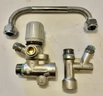 Honeywell AMX300TLF Direct 3/4 Mixing Valve 8" Ss Corrugated Connector. Fixed Price $83.30.