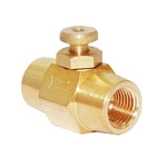 Joywayus Brass 1/4" Npt Female Thread Push Button Check Valve Switch.... Fixed Price $18.99.