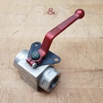Dmic BVAL1000B 4323AZZN Low Pressure Ball Valve, 1" Bspp Ports, Max 400PSI. Fixed Price $40.60.