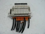 Smc VQ1101N-5 Solenoid Valves With Block. Fixed Price $279.99.