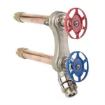Arrowhead 496-04VLF Hot & Cold Frost-proof Anti-siphon Vertical Wall Hydran. Fixed Price $182.27.