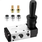 5-WAY 2-POSITION Air Valve 1/4" Npt Manual Pneumatic Control 4H210-08. Fixed Price $22.50.
