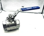 Fnw 260A 1-1/2" Ball Valve 1000 Wog CF8M Stainless Steel Female Npt Threaded Fpt. Fixed Price $89.95.