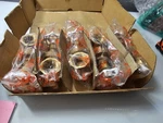 1" Red And White Toyo 206A Manual Valve 125S 200 Wog Set Of. Fixed Price $100.99.