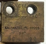 Humphrey Kalamazoo Mi 49003 Pneumatic Valve. Fixed Price $37.52.