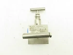 PT7MHPS-4-XP Pentair 2-VALVE Stainless Manifold Block 1/2" Npt 3-PORT 6000 Psi. Fixed Price $84.49.