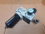 Numatics Pneumatic Assembly W/ Coalescing Filter F32D-06MQ And Regulator R32R-04. Fixed Price $125.00.