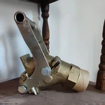 Justrite 08552 2" Npt Thread, Brass Gate Valve For Viscous Liquids, Self Closing. Fixed Price $110.00.