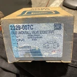 Spears 2339-007 3/4'' True Union Ball Valve Socket/thread. Fixed Price $175.00.