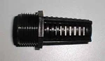 Qty. Of 3 Nds Flo-control 1-INCH Pvc Foot Valve Screen New Free Shipping. Fixed Price $7.50.