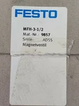 Festo 9857 MFH312 3-1/2. Fixed Price $116.24.