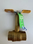 Everflow 53342-NL Brass Ball Valve 3/4" Ips Fip Threaded Long Bonnet Lead Free. Fixed Price $9.00.
