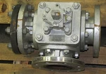 Jarecki 4" Steel 2 Way Ball Valve Class 150 Temp 800 Hydro 450 Wcb 316 H.f.. Fixed Price $190.00.