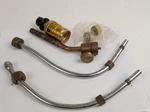 Small Vintage Brass Gas Valve Pipe Fittings Lot Steampunk Light Socket. Fixed Price $14.99.