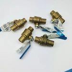 Lot Of 5 Everbilt Ball Valve 116-4-34-EB 3/4" X Sweat, Lead Free, Brass. Fixed Price $71.20.