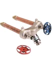 (1)-ARROWHEAD Brass 1/2" Swt X Mip 8" H&c Anti-siphon Frost Free 496-08LF. Fixed Price $120.00.