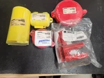 (5PK) Prinzing SD02,SD04,PL021,PL023, Brady Y381410 Lockout Tag Accesseries. Fixed Price $49.95.