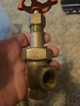 1/2 Bronze Thread Angle Valve Stockham Fig. B-222. Fixed Price $49.00.
