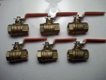 6PC Set Kitz 1/2" Brass Ball Valves Threaded, 600 Wog, 150 Wsp No 68 Forged. Fixed Price $29.99.