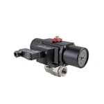 Gemini 1/4" Npt Carbon Steel Spring Rtn Norm Open Pneu Act 12VDC W/solenoid!. Fixed Price $1139.95.