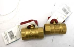 Lot Everflow 3/4" Approved Gas Cock 4534 175G Shut-off Valve GBV02 250PSI. Fixed Price $19.32.