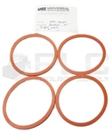Lot Of New Ube 226-02139 4" Silicone Gasket Inside 1/2" Outside. Fixed Price $28.00.