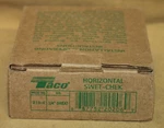 Taco 3/4" Bronze Horizontal Swet-chek Valve 219-4 New. Fixed Price $39.95.