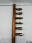 Sharkbite Copper X 1/2 6 Port Hydronic Radiant Heating Manifold (831071)-NEW. Fixed Price $49.99.