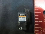 Smc NVJ114Y-5MOZ Valve 24VDC045W VJ100 Solenoid 3-PORT. Fixed Price $39.95.