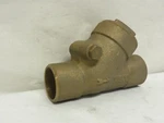 202788 Old-stock; Nibco S-413B-1 Y-swing Check Valve 1" Solder; Non-potable. Fixed Price $64.72.