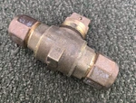 (qty 1) Mueller Nl-a Ball Valve Compression Connection. Fixed Price $79.99.